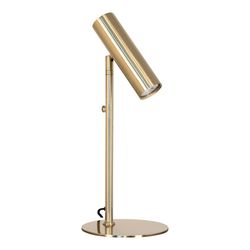 Lampe de table en acier doré, 20 x 20 x 47 cm | Paris