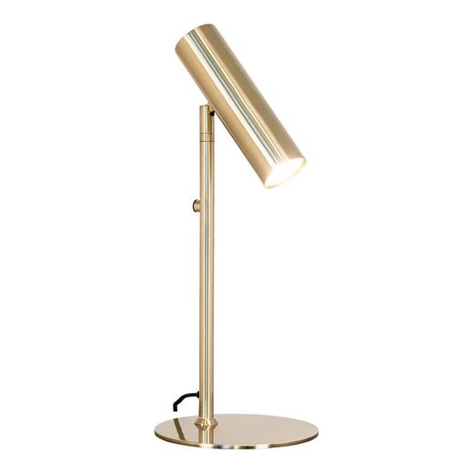 Lampe de table en acier doré, 20 x 20 x 47 cm | Paris