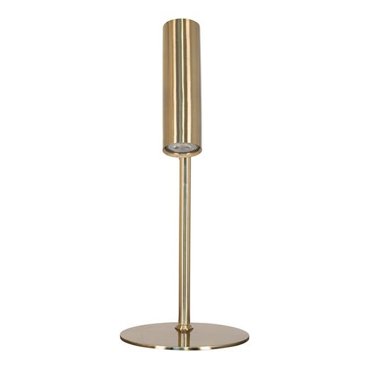 Lampe de table en acier doré, 20 x 20 x 47 cm | Paris