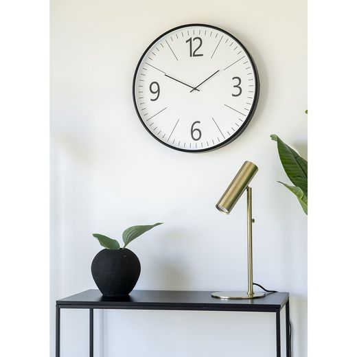 Lampe de table en acier doré, 20 x 20 x 47 cm | Paris