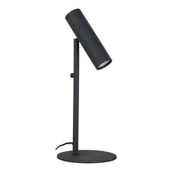 Lampe de table en acier noir, 20 x 20 x 47 cm | Paris