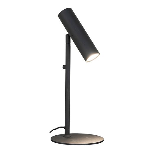 Lampe de table en acier noir, 20 x 20 x 47 cm | Paris
