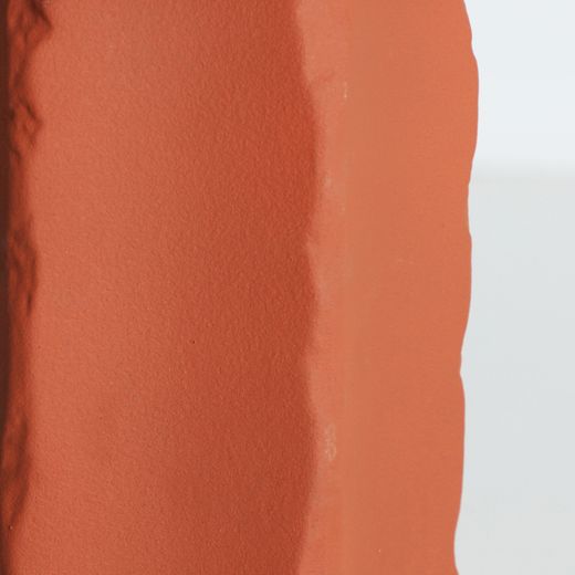 Lámpara de sobremesa de cerámica en terracota y blanco roto, 43 x 43 x 75 cm | Argila