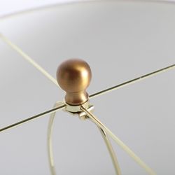 Lampe de table en fer transparent, 40 x 40 x 74 cm