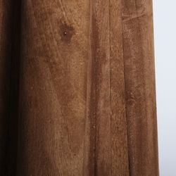 Lámpara de sobremesa de madera de mango y yute en marrón y beige, 40 x 40 x 67 cm | Keale