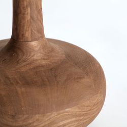 Lampe de table en bois de manguier et jute naturel et marron clair, 40 x 40 x 73 cm | Affolé