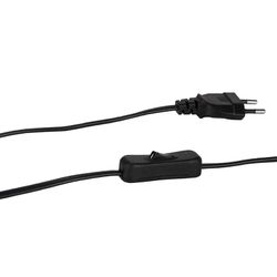 Lampe de table en métal noir et doré, 18 x 18 x 30 cm | Olivier