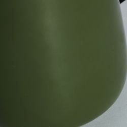 Lámpara de sobremesa de metal en verde y blanco, 27 x 27 x 40 cm | Montalcino