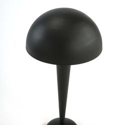 Επιτραπέζια λάμπα μαύρου μετάλλου, 30x15x59 cm