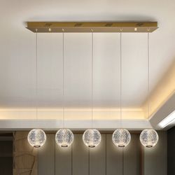 Ceiling Lamp 5 lights Led Austral, 96x11x11cm