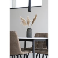 Black steel ceiling lamp, 6 x 6 x 28 cm | Paris