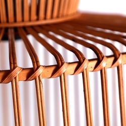 Lámpara de techo de bambú en natural, 43 x 43 x 47 cm | Arteaga