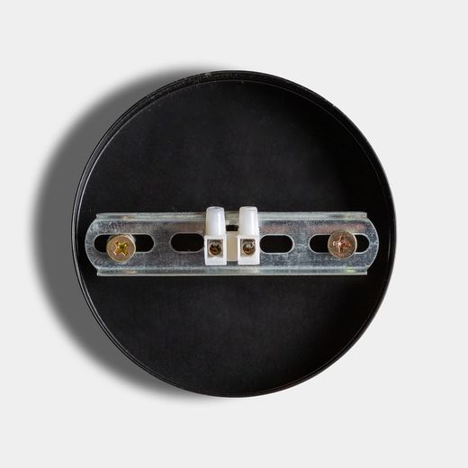 Deckenlampe aus Bambus und Leinen, Ø44x64cm