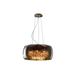 Spejlglas loftslampe, 50x25 cm