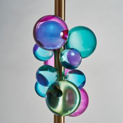 IJzeren Plafondlamp Inch, Ø40x66cm