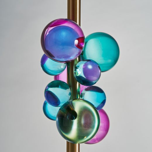 IJzeren Plafondlamp Inch, Ø40x66cm