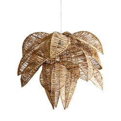 Rattan Ceiling Lamp, Ø75x60cm