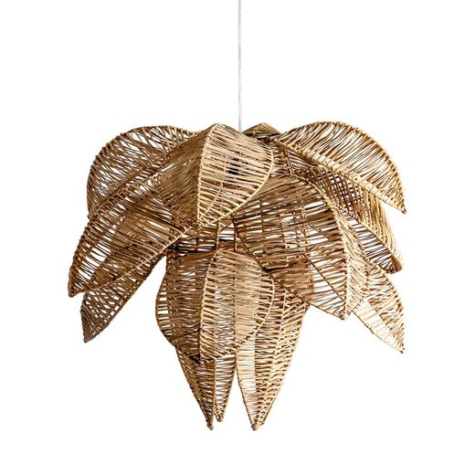 Lámpara de techo de ratán, Ø 75 x 60 cm | Lustre