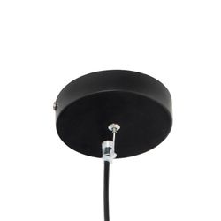 Lampa sufitowa z szarego szkła, 23x160 cm