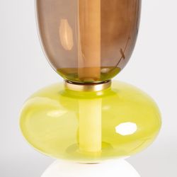 Glasloftslampe i flerfarvet, 18 x 18 x 80 cm | Micah