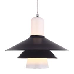 Braune Glasdeckenlampe, 45x150 cm