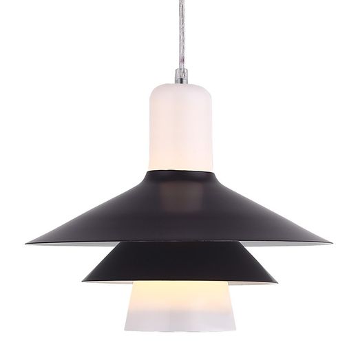 Braune Glasdeckenlampe, 45x150 cm