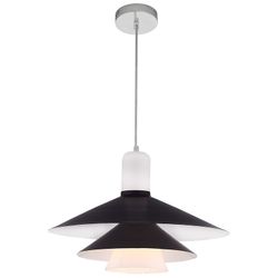 Lampada da soffitto in vetro marrone, 45x150 cm