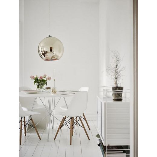 Plafonnier en cristal doré Hugo, Ø25x25 cm