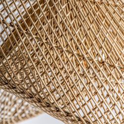 Rotan Plafondlamp L, 84x62x38cm