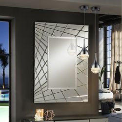 Plafonnier Elie Silver Led en métal et verre, Ø10x22cm