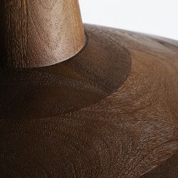 Lámpara de techo madera en marrón, 58 x 58 x 30 cm | Oplev