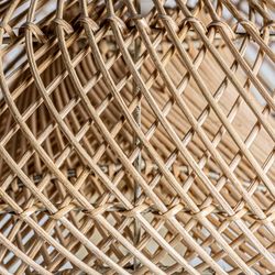 Ceiling Lamp S in Rattan, 50x40x23cm