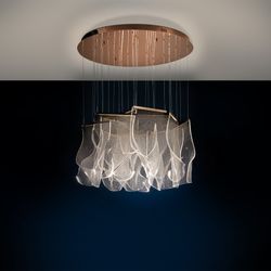 Plafonnier Velos, Ø70x215cm