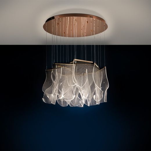 Plafonnier Velos, Ø70x215cm