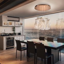 Plafonnier Velos, Ø70x215cm