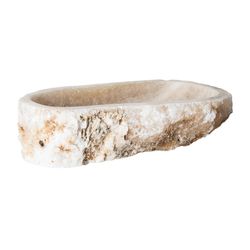 Lavatório FIONA em Creme Onix, 58x32x16 cm.