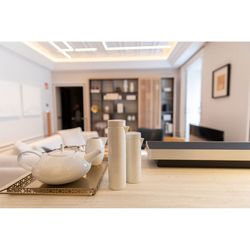 Domo White porcelæn mælkekande, 9,2x7,9x10,9 cm