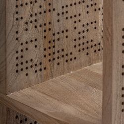 Librería de madera de mango en marrón, 100 x 42 x 158 cm | Jacquard