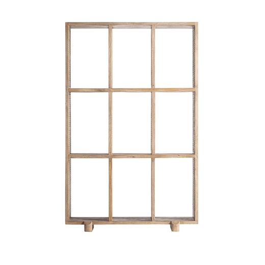 Librería de madera de mango en marrón, 100 x 42 x 158 cm | Jacquard