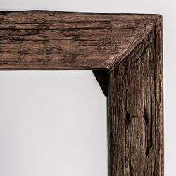 Librería de madera recuperada en marrón, 90 x 40 x 220 cm | Samsun