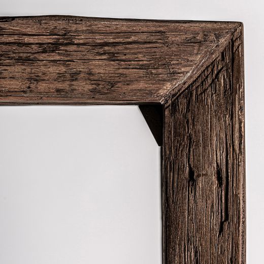 Librería de madera recuperada en marrón, 90 x 40 x 220 cm | Samsun