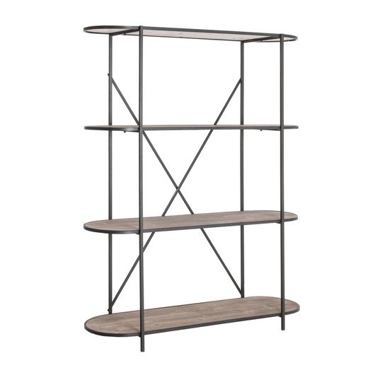 Librería Fossili Hierro 122x40x150 cm
