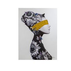 Canvas Bust Profile I, 90x4x120cm