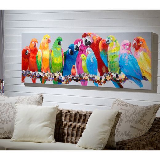 Καμβάς Tropic Birds, 180x4x60cm