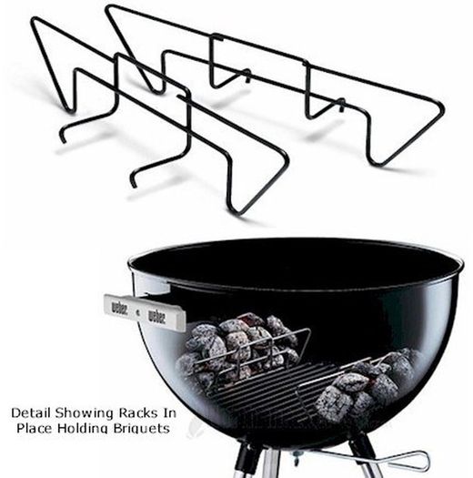 Holzkohlehalter Weber für Holzkohlegrills