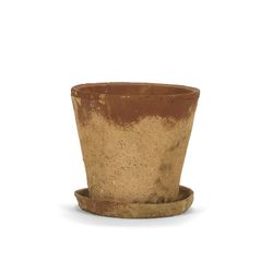 Τσιμεντοδοχείο Rustic L Καφέ, Ø24,5x23,5cm