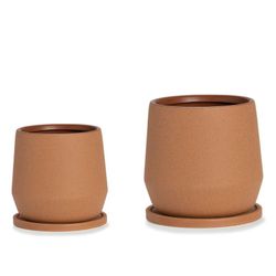 Keramisk Pot S Terracotta, Ø18x18cm