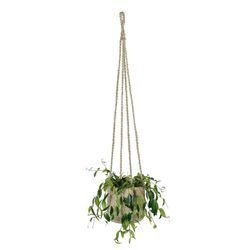 Jute Hanging Planter, Ø16x90cm