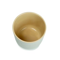 Jardinière en céramique L Blanc, Ø21,5x23cm