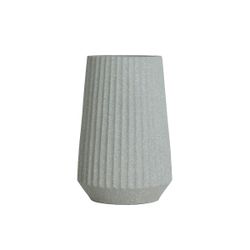Macetero de poliresina en gris, 38 x 38 x 61 cm | Sanden